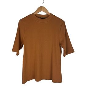 Anthropologie Tan Blouse